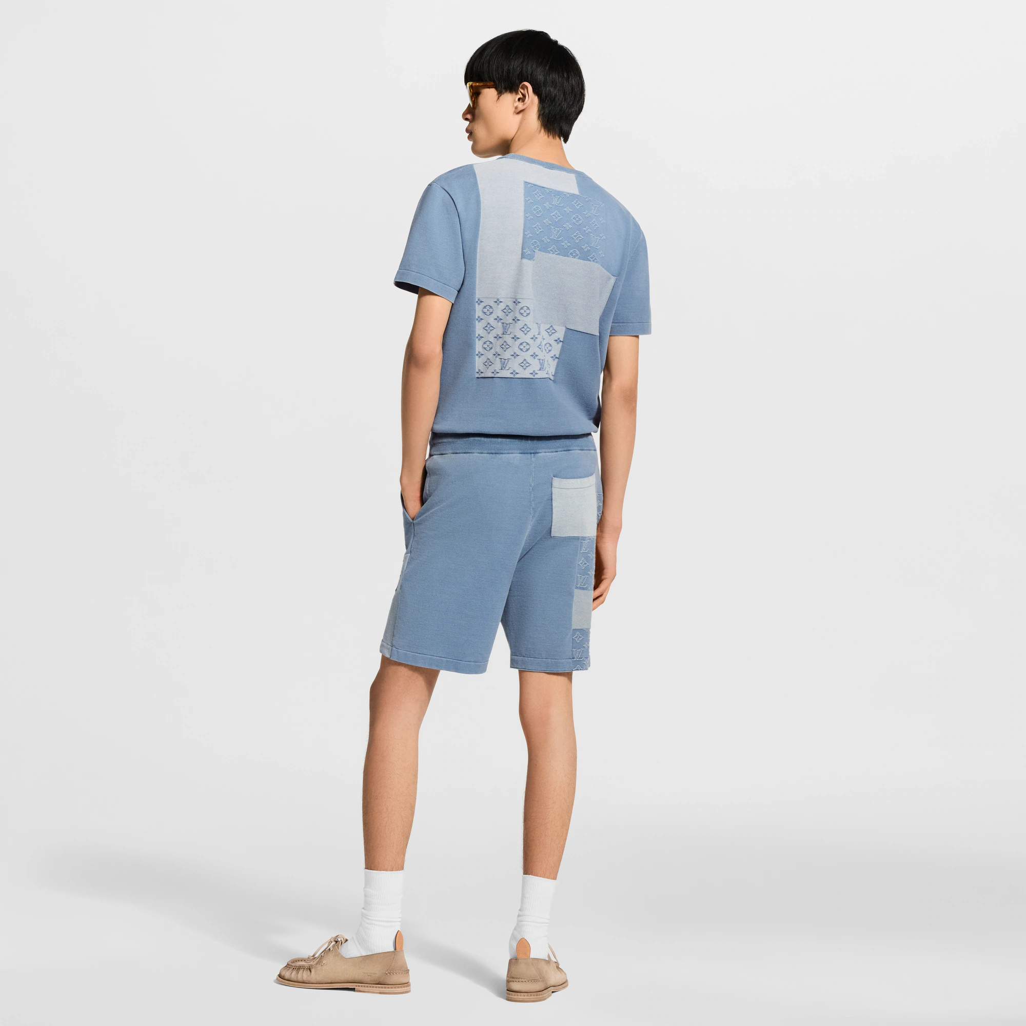 Louis_Vuitton_Knitted_Patchwork_Denim_Shorts_Pale_Indigo_Back_Worn.jpg